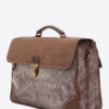 Luxurious Leather Briefcase - Essential Accessory for the Modern Professional